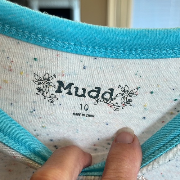 Comfy Flowy Hippie Top LOVE Ragland Sleeve - Picture 4 of 7